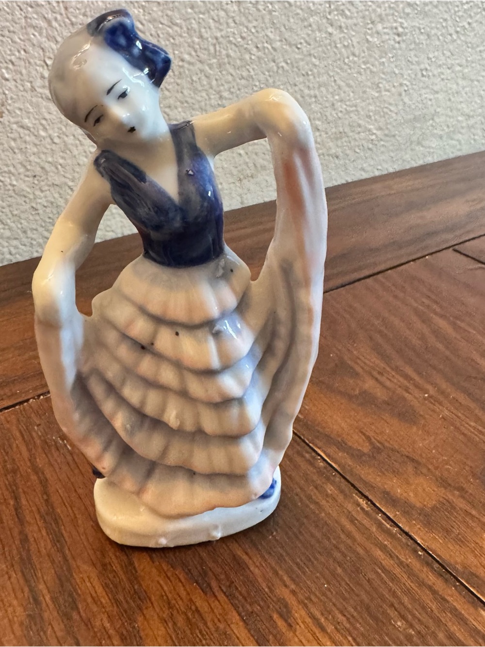 Vintage Spanish Dancer Flamenco Fine Porcelain Figurine Occupied Japan 1945-52